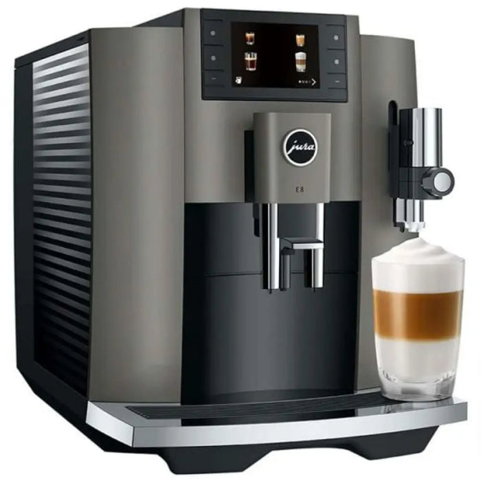 Кафемашина JURA E8 Dark Inox (EC) 15583