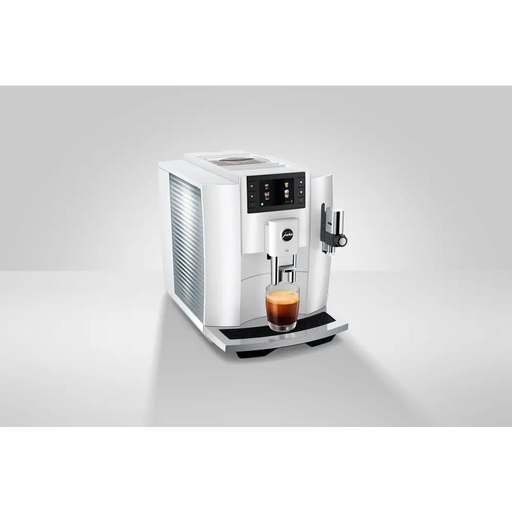 Кафемашина Jura E8 Piano White (EC).