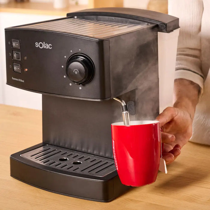 КАФЕМАШИНА SOLAC CE4482 1600.00 ml 20.00 bar ЧЕРЕН