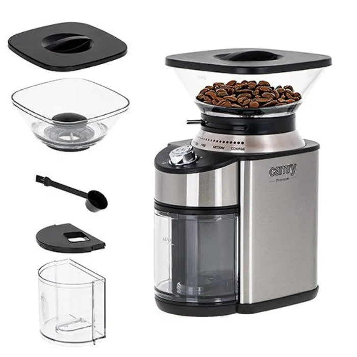 Кафемелачка Camry CR 4443 Burr grinder Black,Silver