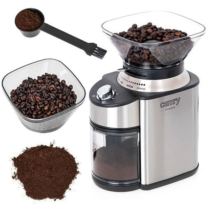 Кафемелачка Camry CR 4443 Burr grinder Black,Silver