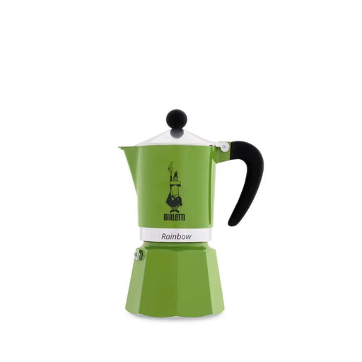 КАФЕВАРКА RAINBOW VERDE 3 ЧАШИ ЗЕЛЕНА BIALETTI