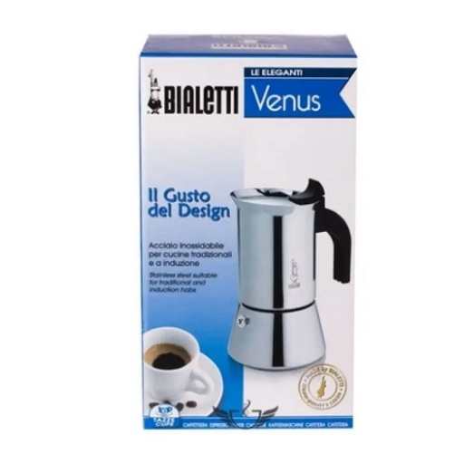 КАФЕВАРКА VENUS 6 ЧАШИ ИНОКС ИНДУКЦИЯ BIALETTI