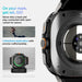 Каишка Spigen Fit Lite за Galaxy Watch Ultra 47 мм - черна