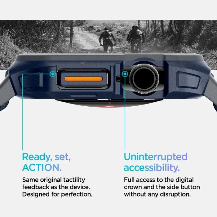 Каишка Spigen Lite Fit ’Pro’ за Apple Watch 10 46 mm - Navy