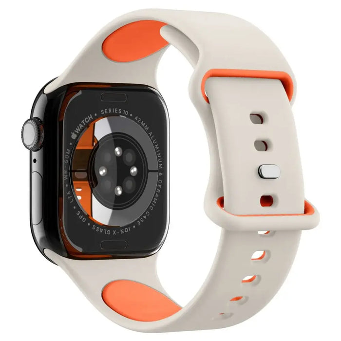 Каишка Spigen Nano Pop за Apple Watch 40/41/42 мм - бежов