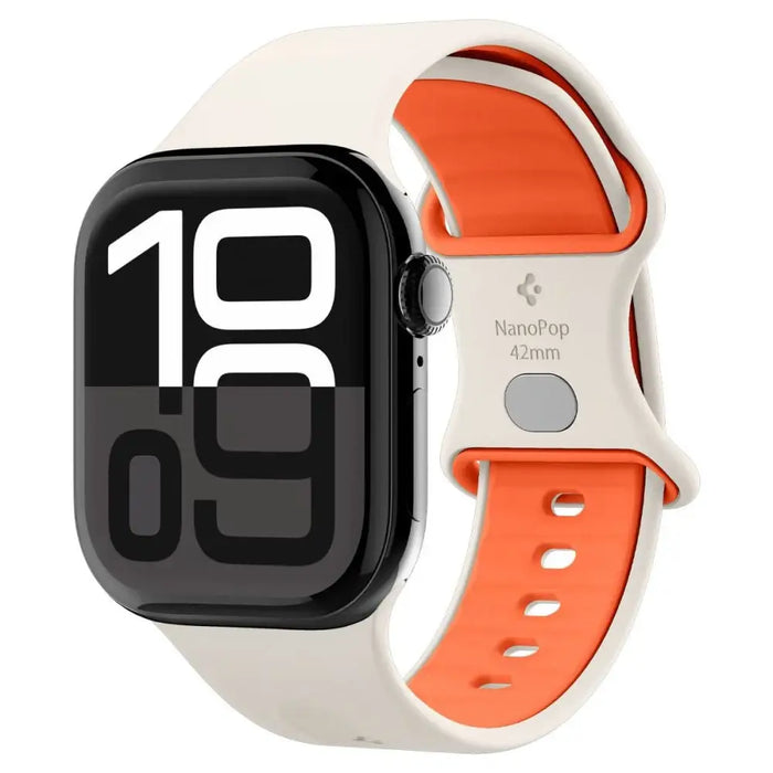 Каишка Spigen Nano Pop за Apple Watch 40/41/42 мм - бежов