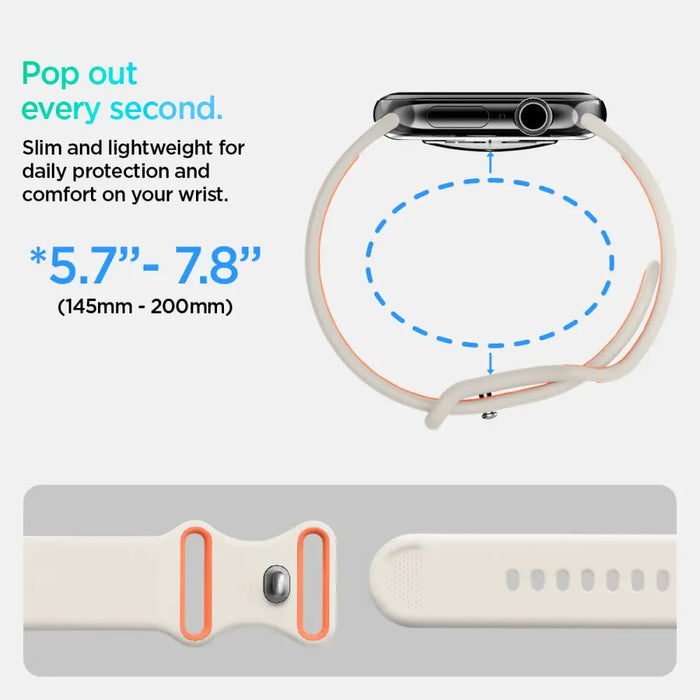 Каишка Spigen Nano Pop за Apple Watch 44/45/46/49 мм