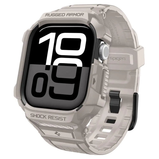 Каишка Spigen Rugged Armor Pro за Apple Watch 42 мм - бежова