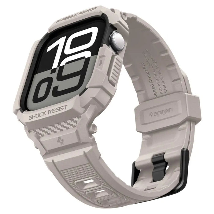 Каишка Spigen Rugged Armor Pro за Apple Watch 42 мм - бежова
