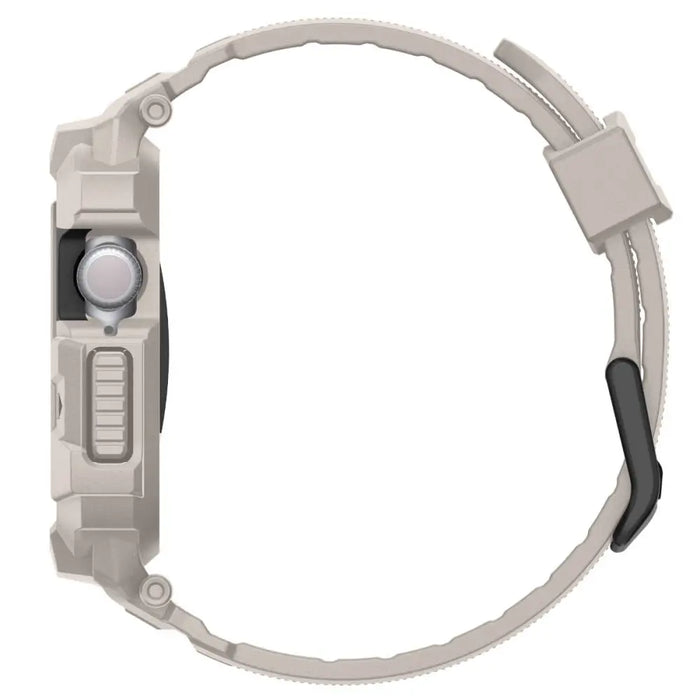 Каишка Spigen Rugged Armor Pro за Apple Watch 42 мм - бежова
