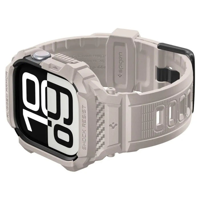 Каишка Spigen Rugged Armor Pro за Apple Watch 42 мм - бежова
