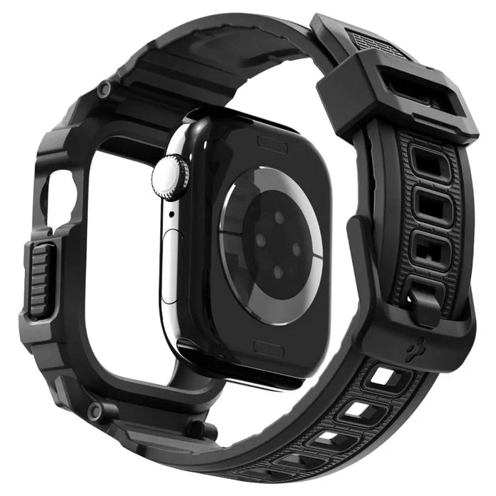 Каишка Spigen Rugged Armor Pro за Apple Watch 42 мм - черна