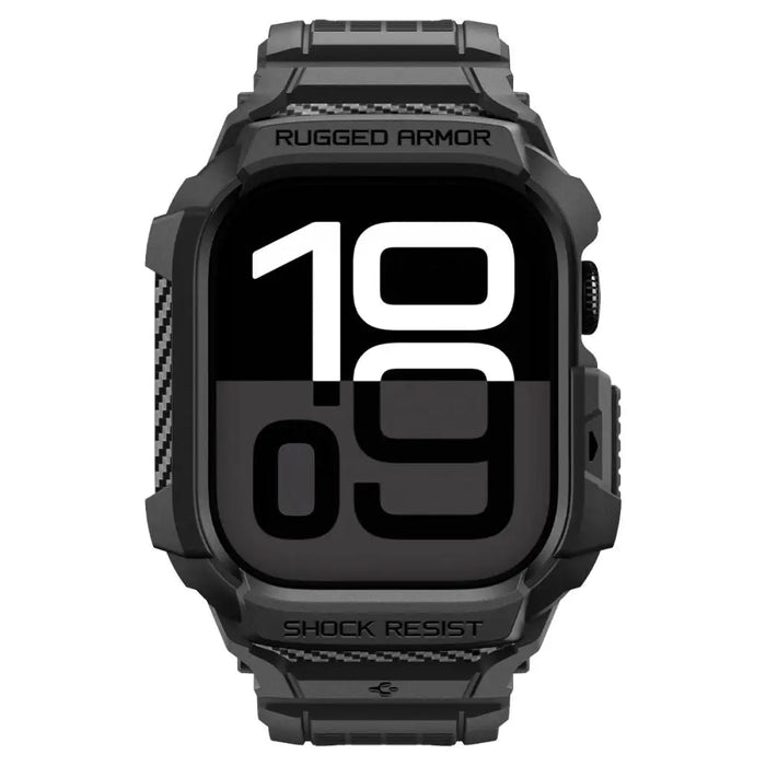 Каишка Spigen Rugged Armor Pro за Apple Watch 42 мм - черна