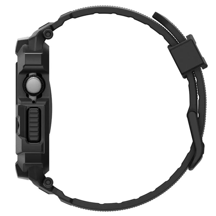 Каишка Spigen Rugged Armor Pro за Apple Watch 42 мм - черна