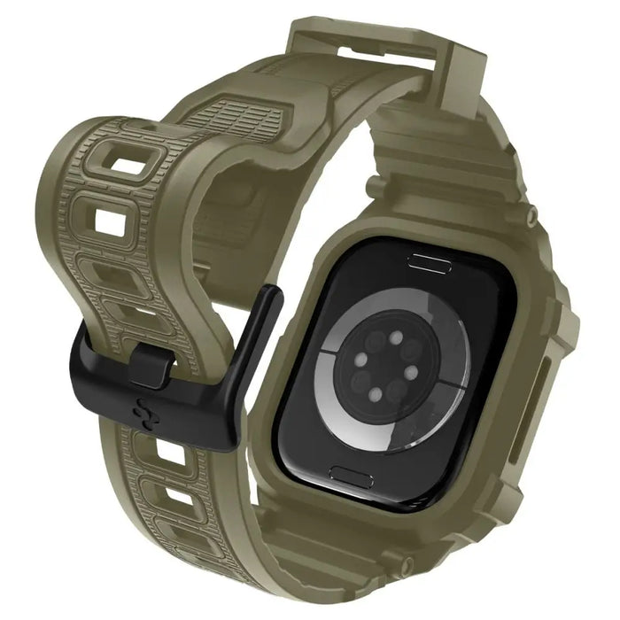 Каишка Spigen Rugged Armor Pro за Apple Watch 46 мм - зелена