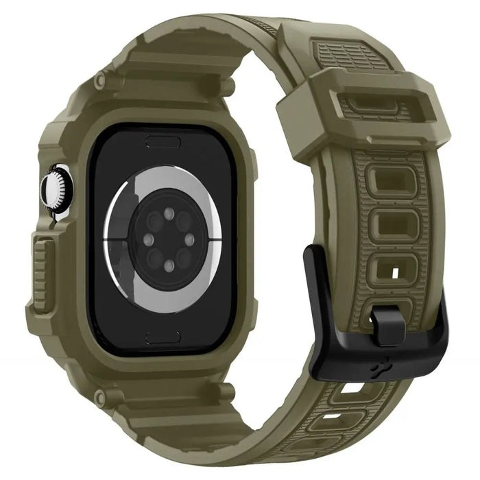 Каишка Spigen Rugged Armor Pro за Apple Watch 46 мм - зелена