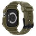 Каишка Spigen Rugged Armor Pro за Apple Watch 46 мм - зелена