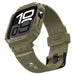 Каишка Spigen Rugged Armor Pro за Apple Watch 46 мм - зелена