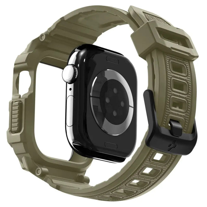 Каишка Spigen Rugged Armor Pro за Apple Watch 46 мм - зелена