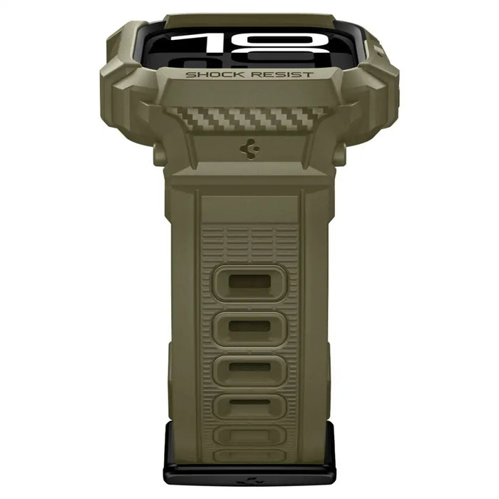 Каишка Spigen Rugged Armor Pro за Apple Watch 46 мм - зелена