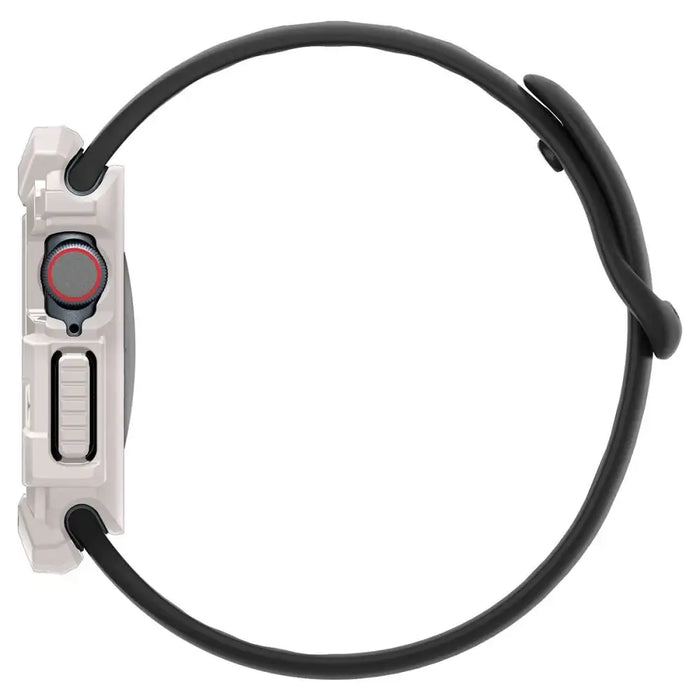 Каишка Spigen Rugged Armor за Apple Watch 10 46 мм - бежов