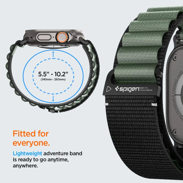 Каишка Spigen WBF1 Каишка за Apple Watch 44 / 45 / 46 / 49