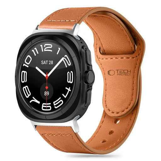 Каишка Tech-Protect LeatherFit за Samsung Galaxy Watch
