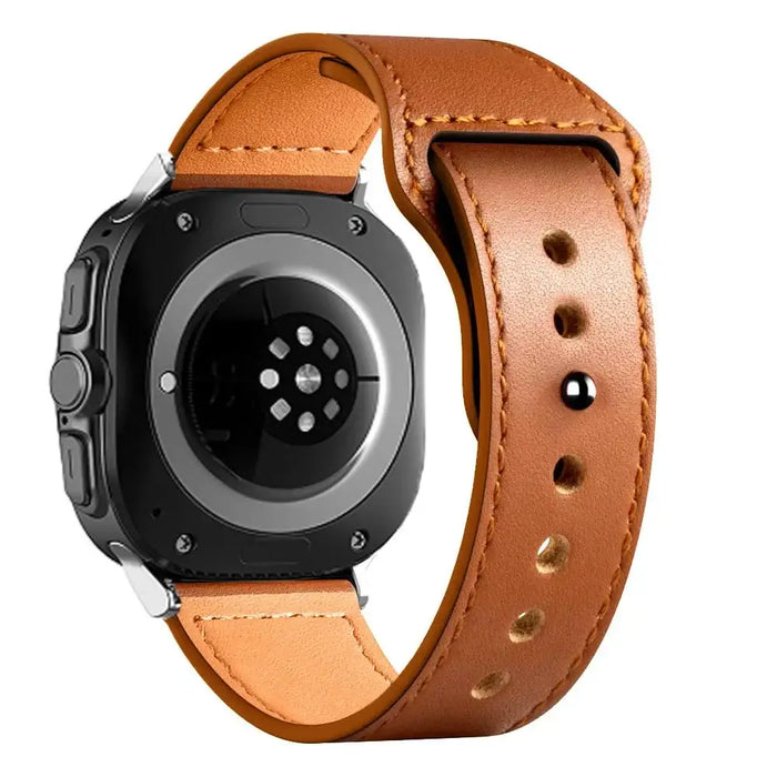 Каишка Tech-Protect LeatherFit за Samsung Galaxy Watch