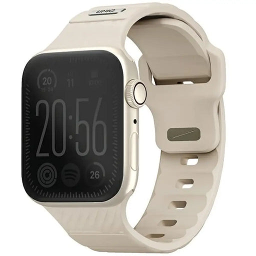 Каишка Uniq Stride за Apple Watch 38 / 40 / 41 мм - бежова