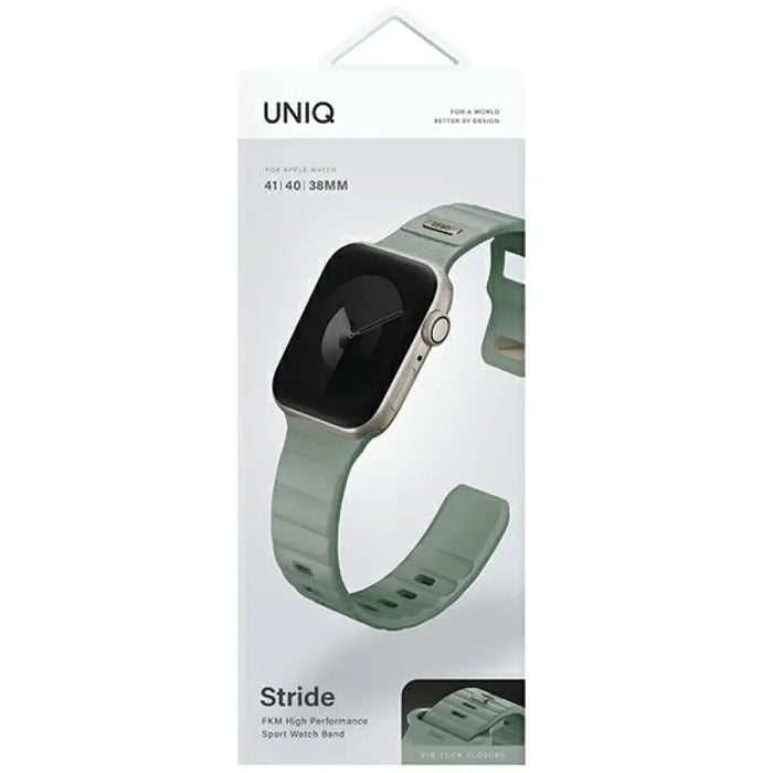 Каишка Uniq Stride за Apple Watch 38 / 40 / 41 мм - ментова