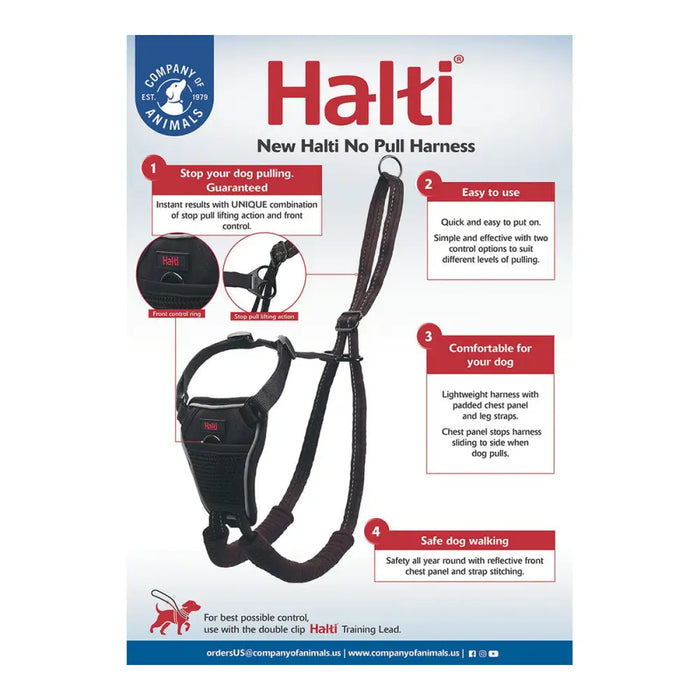 Каишка за Куче Company of Animals Halti Размер М (34-56 cm)