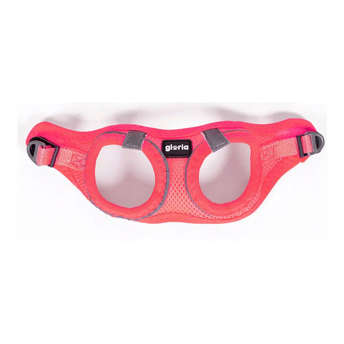 Каишка за Куче Gloria Air Mesh Star Розов Размер XXS (24-26
