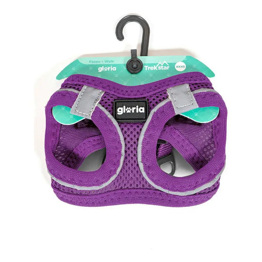 Каишка за Куче Gloria Air Mesh Trek Star Регулируем Лилав L