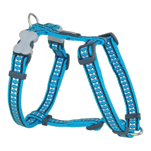 Каишка за Куче Red Dingo Кост Светлоотразителен 46-76 cm