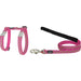 Каишка за Куче Red Dingo On Hot 21-35 cm Розов