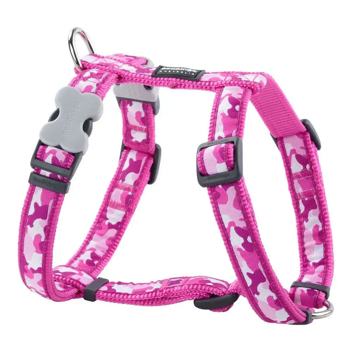 Каишка за Куче Red Dingo Style Фуксия Камуфлаж 37-61 cm