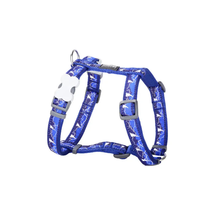 Каишка за Куче Red Dingo STYLE LIGHTNING 45-66 cm Морско