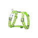 Каишка за Куче Red Dingo STYLE MONKEY LIME GREEN 36-54 cm