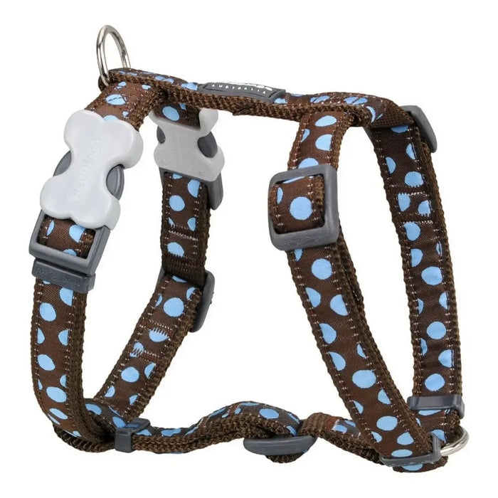 Каишка за Куче Red Dingo Style Sports Син Грах 37-61 cm