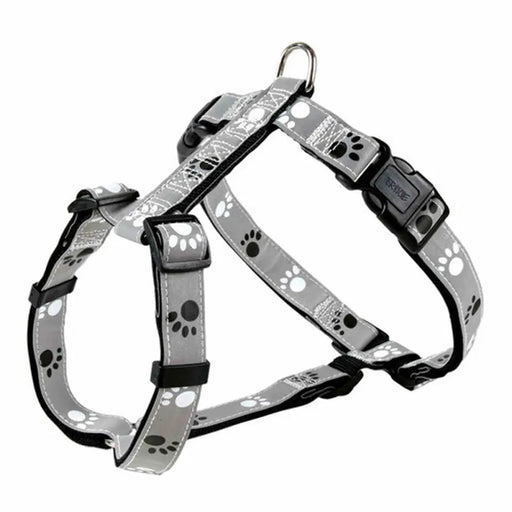 Каишка за Куче Trixie Silver Reflect Черен Сив M/L
