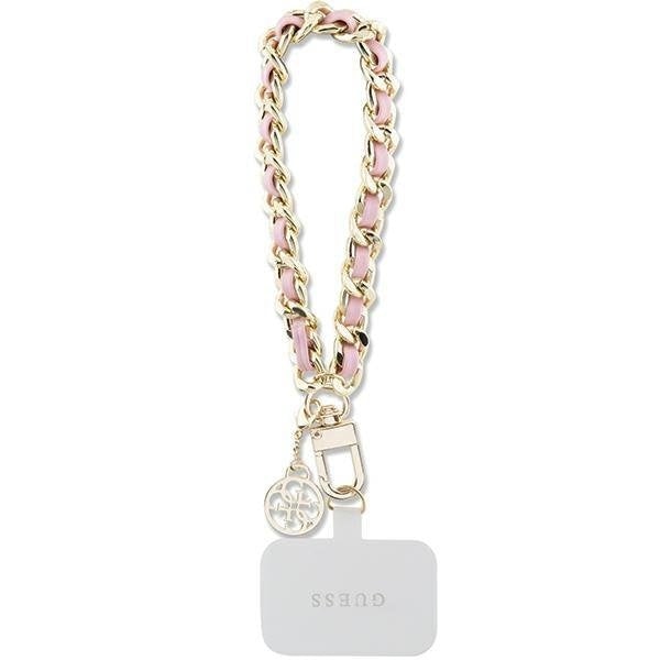 Каишка Guess GUOUCHSAMC4P Universal Hand Strap розова