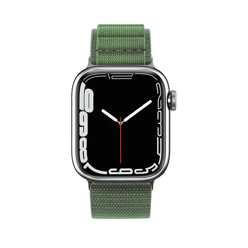 Каишка HQWear Alpine за Apple Watch 38/40/41mm зелена