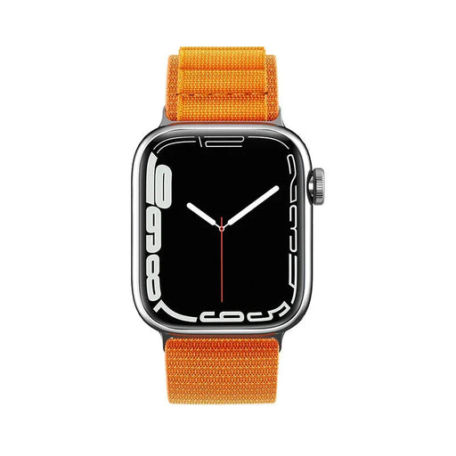 Каишка HQWear Alpine за Apple Watch 42/44/45/49mm оранжева