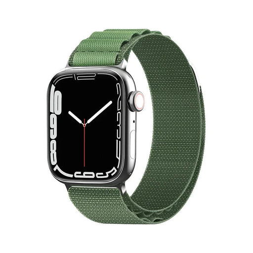 Каишка HQWear Alpine за Apple Watch 42/44/45/49mm зелена