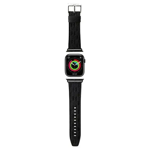 Каишка Karl Lagerfeld Saffiano Monogram за Apple