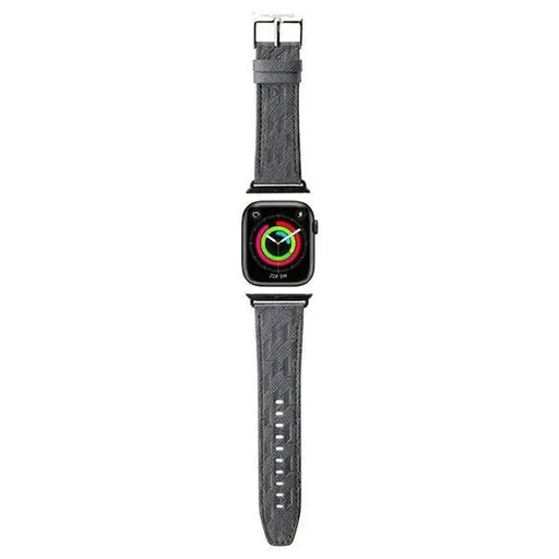 Каишка Karl Lagerfeld Saffiano Monogram за Apple