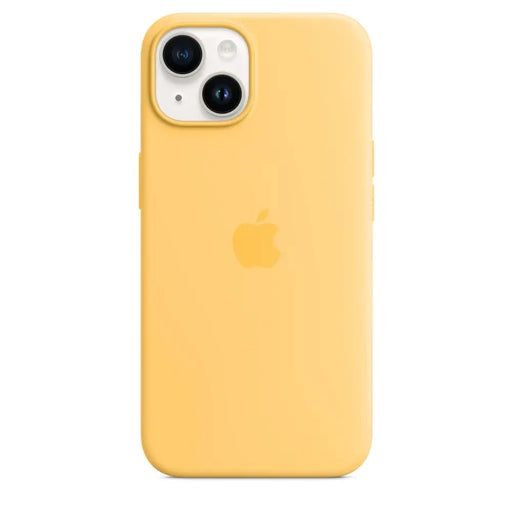 Калъф Apple iPhone 14 Silicone Case with MagSafe - Sunglow