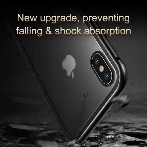 Калъф Baseus за iPhone Xs метална рамка сребриста