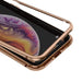Калъф Baseus за iPhone Xs метална рамка златна
